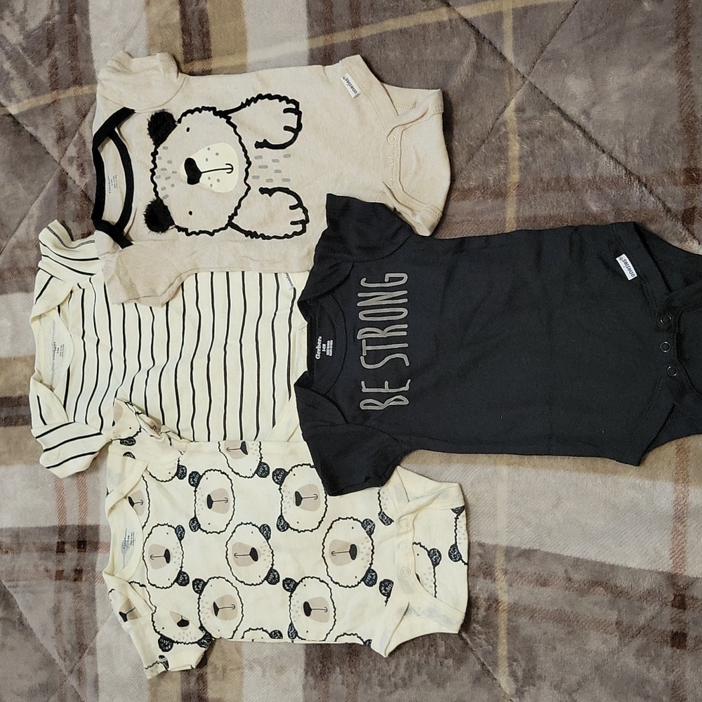 Gerber Boy's Onesies Bundle (Four pieces)